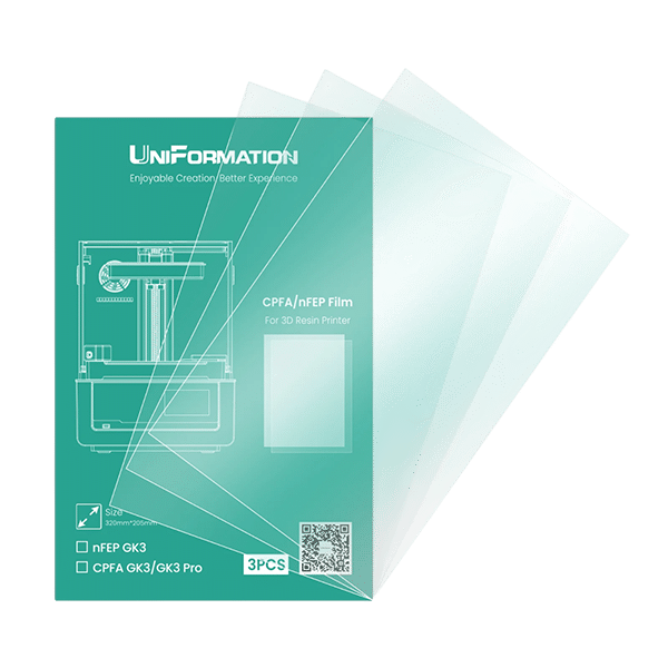 UniFormation Pellicola nFEP Film GK3 Ultra (3 pz.)