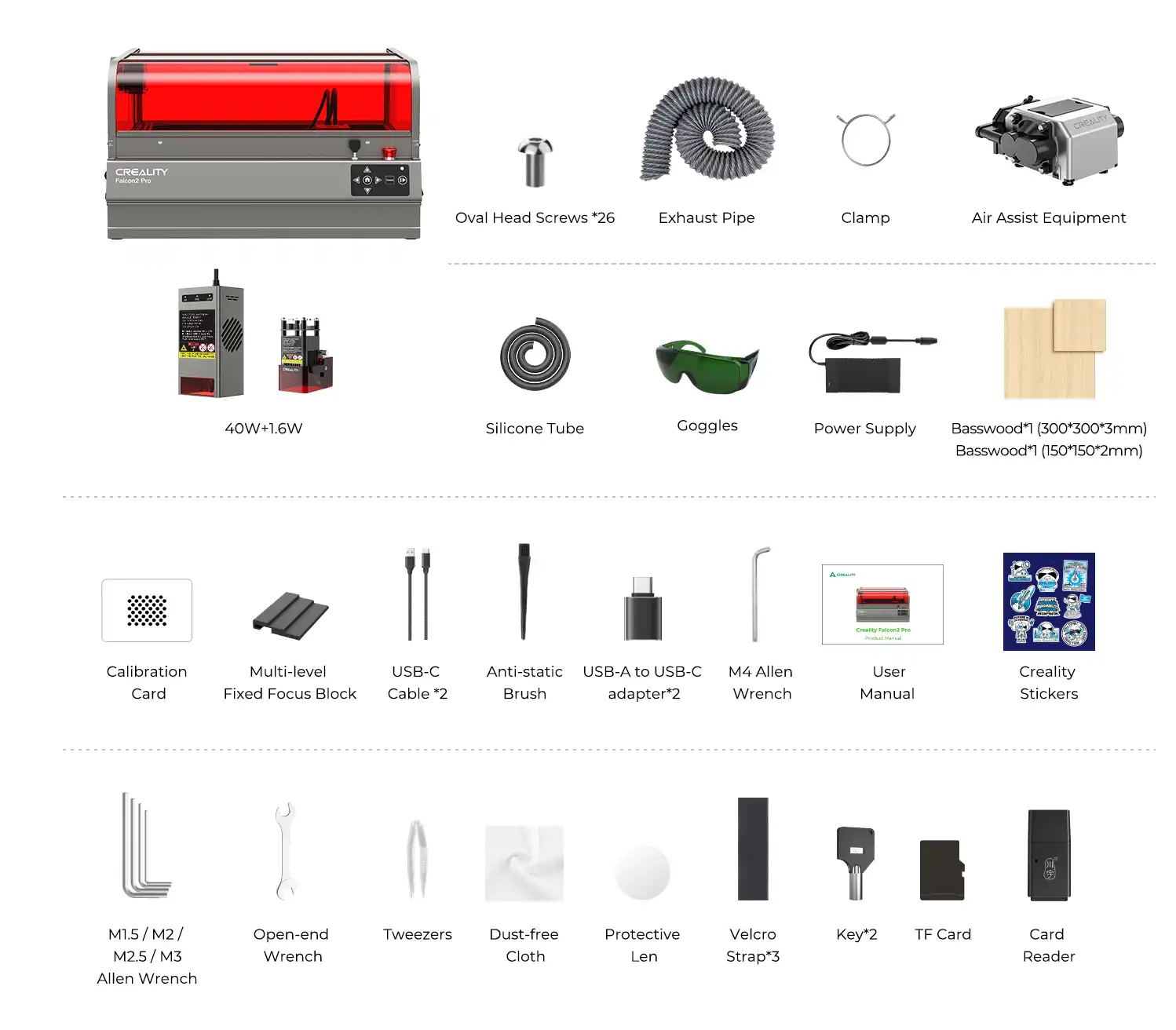 Creality Laser Falcon 2 Pro S 40W - immagine 2