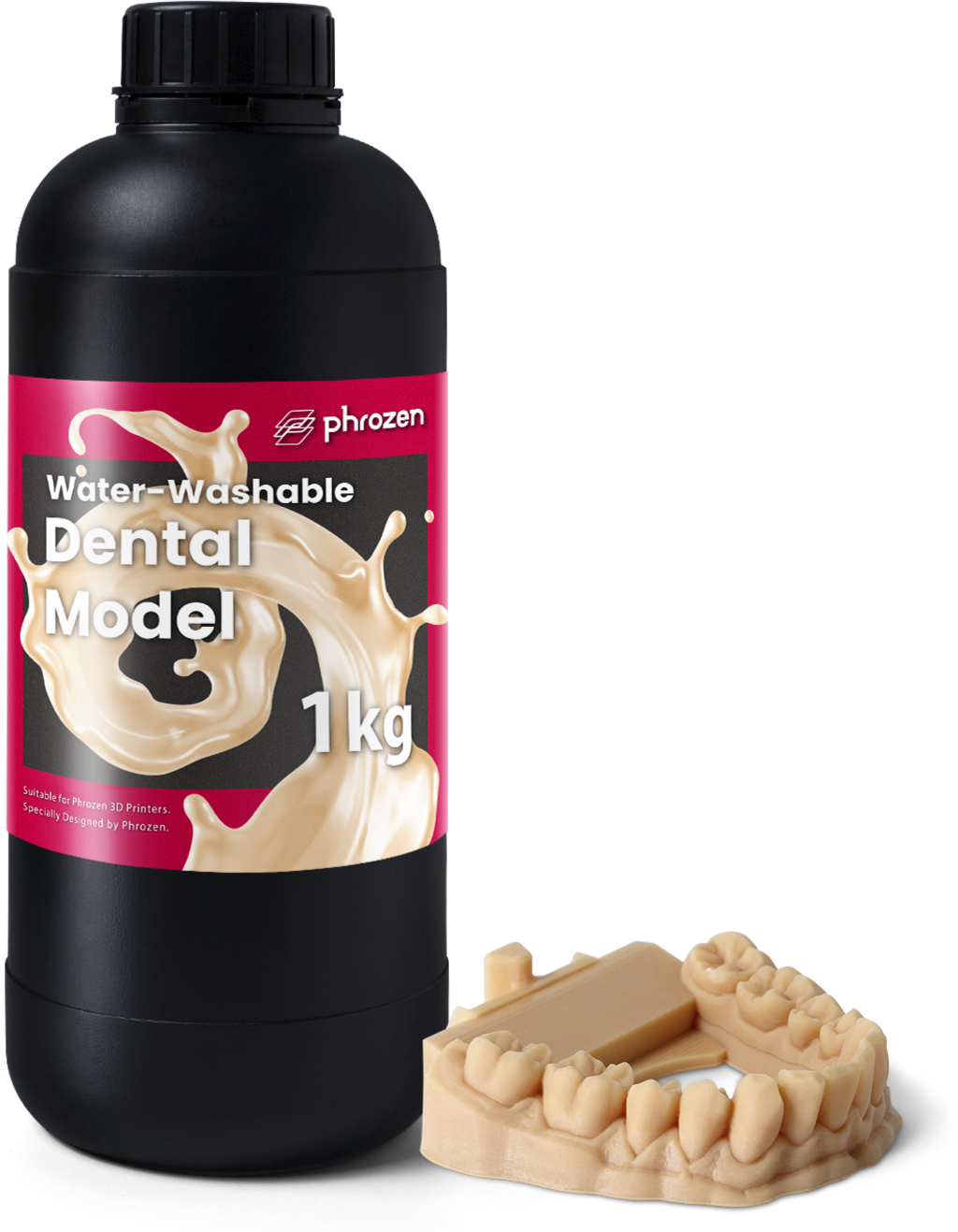 Phrozen Resin Water-Washable Dental Model Beige, 1.000 g - immagine 2